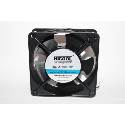 Hicool 12A230HBAC 120x120x38mm Kare Rulmanlı 220VAC Aksiyel Fan