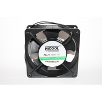 Hicool 12A230HSAC 120x120x38mm Kare Bilezikli 230VAC Aksiyel Fan
