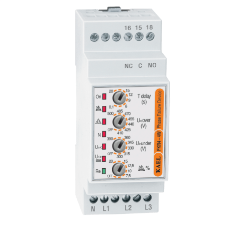 Kael FKR4-4W Faz Sıralamalı Faz Koruma Rölesi