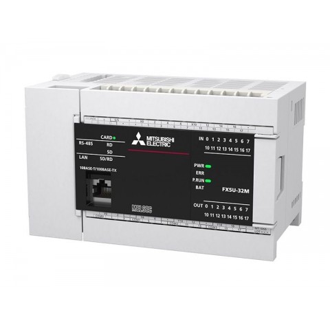 Mitsubishi FX5U-32MT/DSS 32GÇ Eth RS-485 PLC 297438