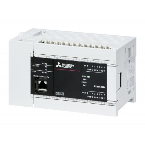 Mitsubishi FX5U-32MT/ESS 32GÇ Eth RS-485 PLC