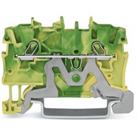 Wago 2000-1207 1 mm Push-İn Yaylı Sarı-Yeşil Topraklama Klemensi