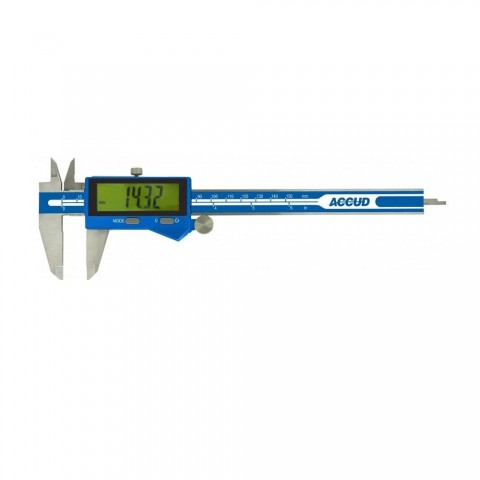 Accud 112-008-13 IP67 Su Geçirmez Dijital Kumpas 0-200mm