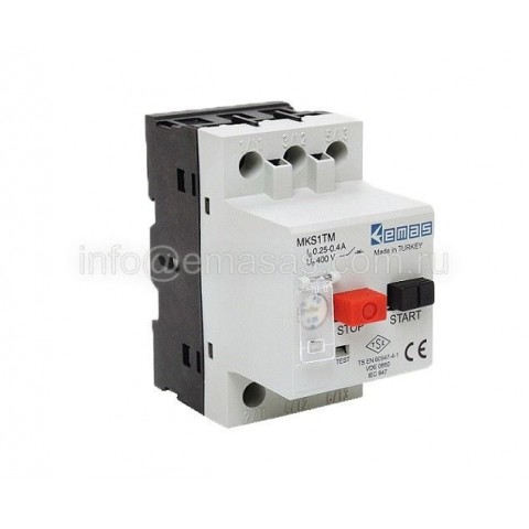 Emas MKS1TM-6.3 MKS Serisi 4,00-6,30A Motor Koruma Şalteri