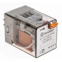Finder F.60.12.8.230.0040 Genel Kullanımlı 2 CO 10 A Kontaklı 230 V AC 8 Pin Röle