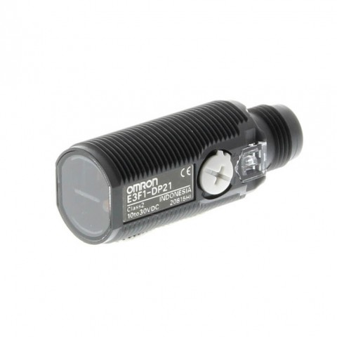 Omron E3F1-DN21 M18 NPN 10 Cm Cisimden Yansımalı Sensör