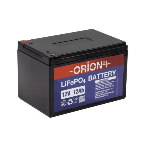 Orion 12V 12Ah LiFePO4 Akü
