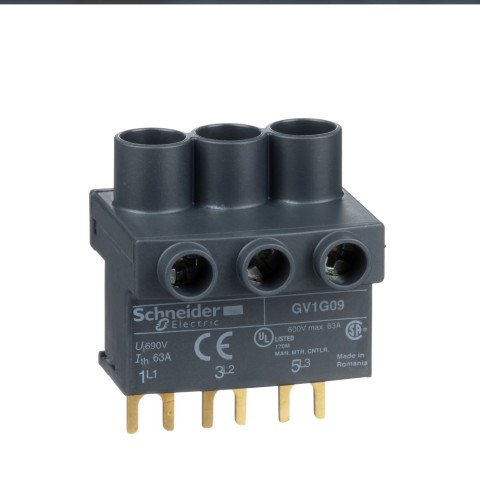 Schneider GV1G09 Terminal Bloğu 3P Üstten